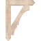 Ekena Millwork Balboa Arts & Crafts Smooth Bracket, Douglas Fir, 5 1/2"W x 32"D x 44"H BKT06X32X44BOA03SDF - alternate 2